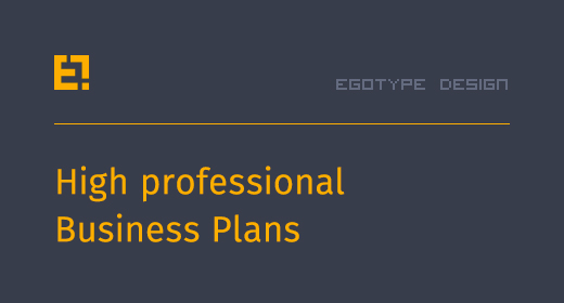 Egotype Business Plans