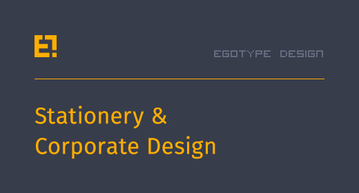 Egotye Stationery and Corporate Designs