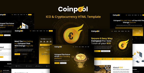 ico crypto bitcoin & cryptocurrency landing page html template nulled ico crypto bitcoin & cryptocurrency landing page html template nulled