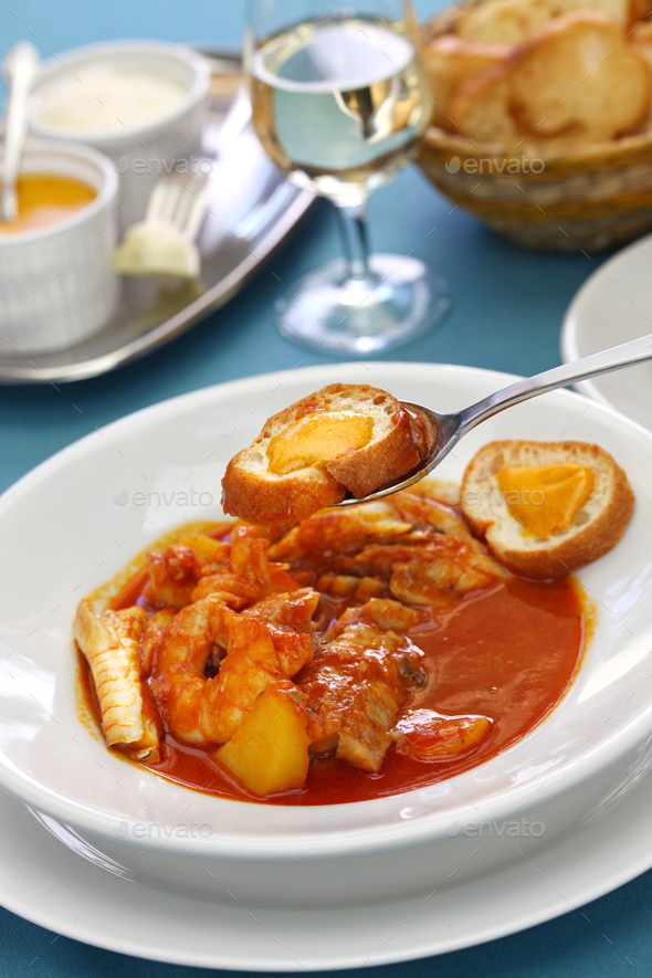 Soupe de poisson (fish soup)