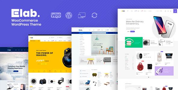 eLab – WooCommerce Marketplace WordPress Theme