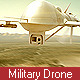 Military Drone (UAV) Seeking Enemies - VideoHive Item for Sale