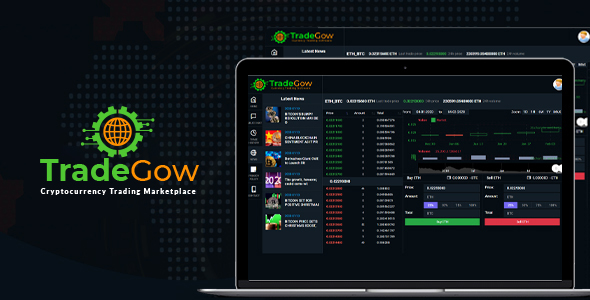 TradeGow - Cryptocurrency Trading Marketplace