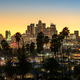 Downtown Los Angeles skyline at sunset - PhotoDune Item for Sale