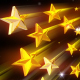 Golden Stars Background - VideoHive Item for Sale