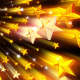 Stars Golden Background - VideoHive Item for Sale