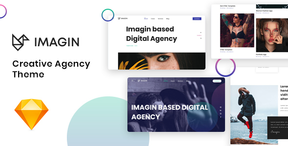 Imagin - Creative Agency Sketch