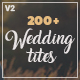 Wedding Titles for After Effects - VideoHive Item for Sale