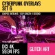 Cyberpunk Overlays (4K Set 6) - VideoHive Item for Sale