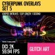 Cyberpunk Overlays (2K Set 5) - VideoHive Item for Sale
