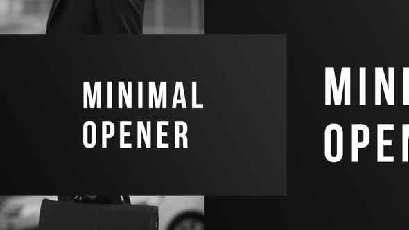 Minimal Opener - Dynamic Promo // Final Cut Pro X
