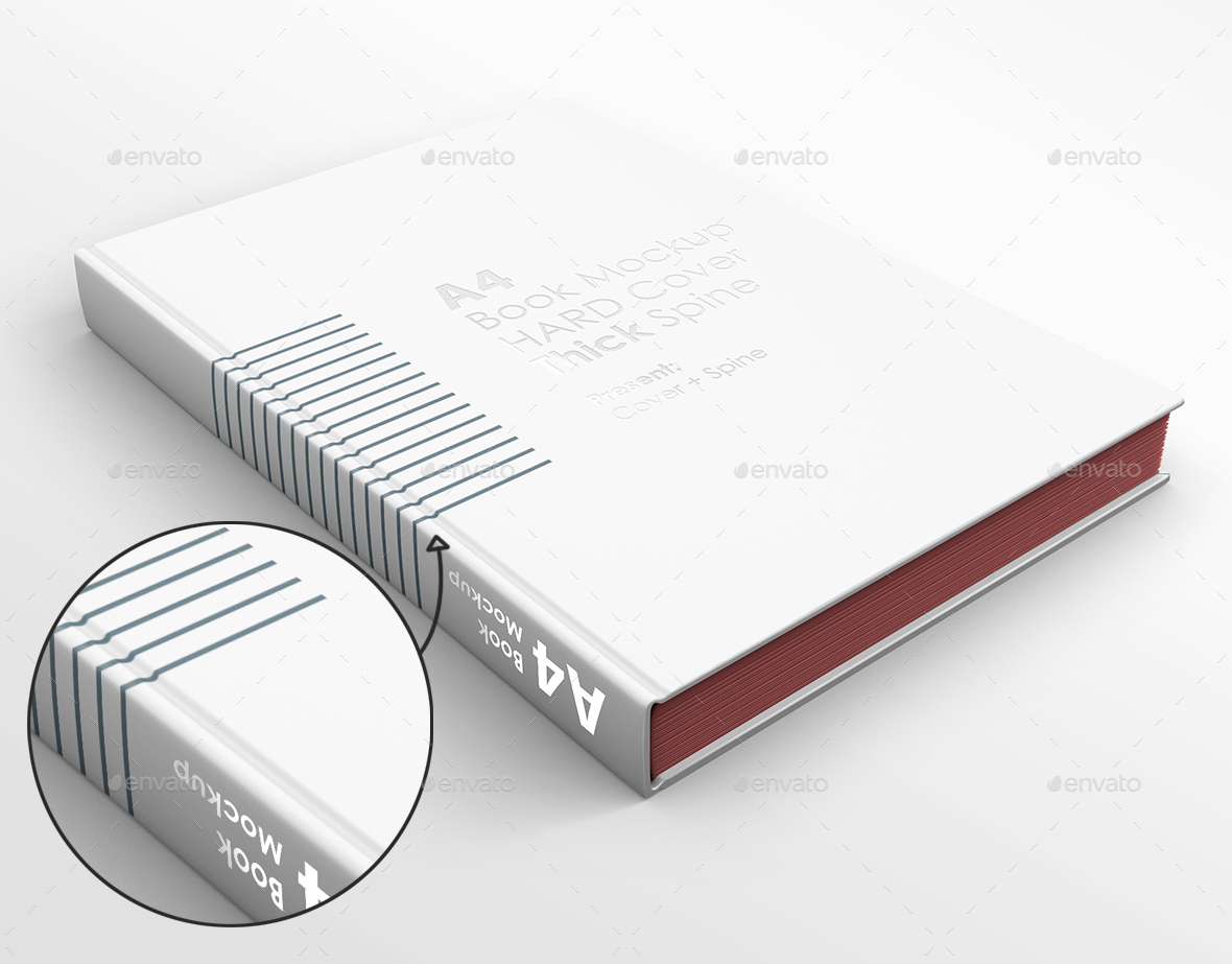 Download A4 Book Mockup by mockupit | GraphicRiver