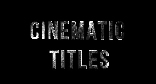 Cinematic Titles