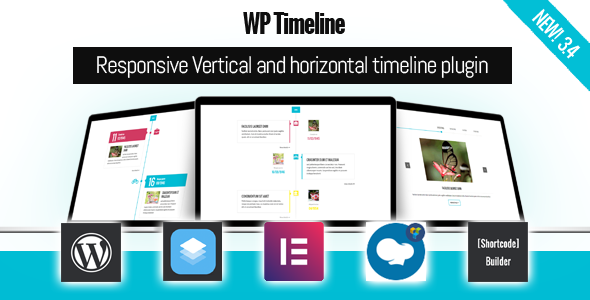 WP Timeline – Vertical and Horizontal timeline plugin
