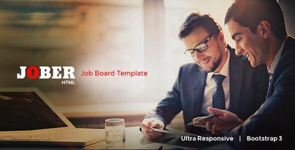 Fabulous Jober - Elegant Job Board Template