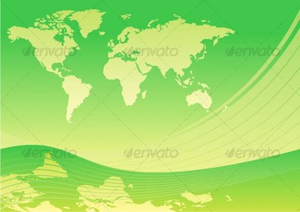 Green world - Travel Conceptual