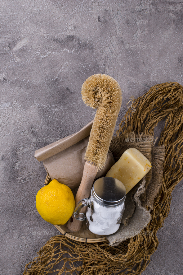 Zero waste natural accessories for cleaning