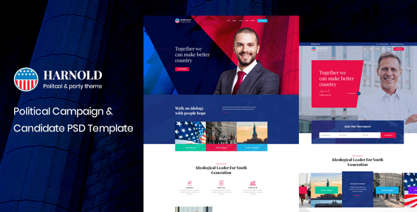 Harnold - Political - ThemeForest 25688904