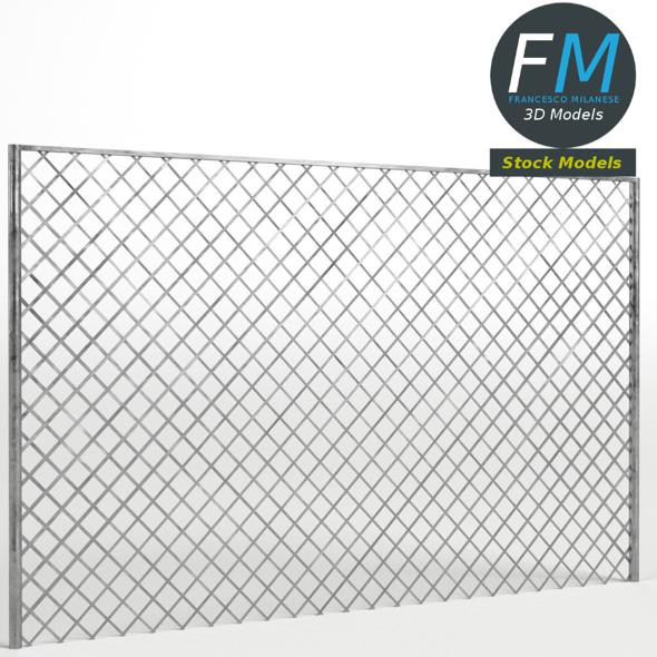 Chain link fence - 3Docean 18181351