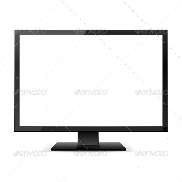 LCD TV monitor - Technology Conceptual