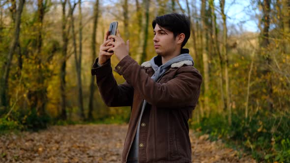 Autumn Man Photo alt