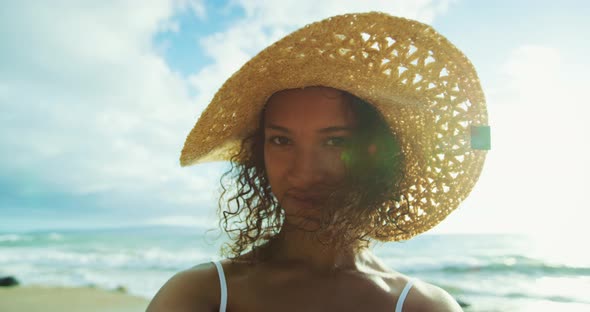 Beauitiful Mixed Race Young Woman alt