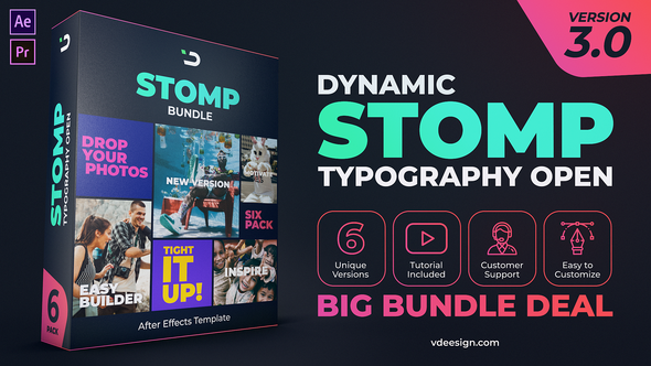 Dynamic Stomp Typography Open 3.0