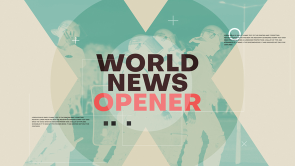 World News Opener - VideoHive 25773059