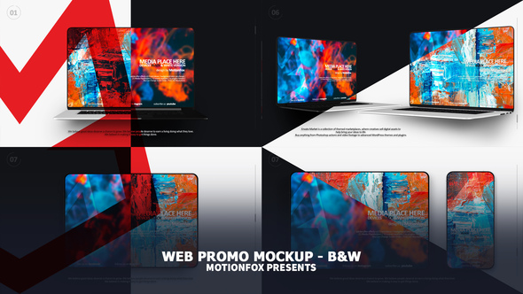 Website Presentation Devices - VideoHive 25775437