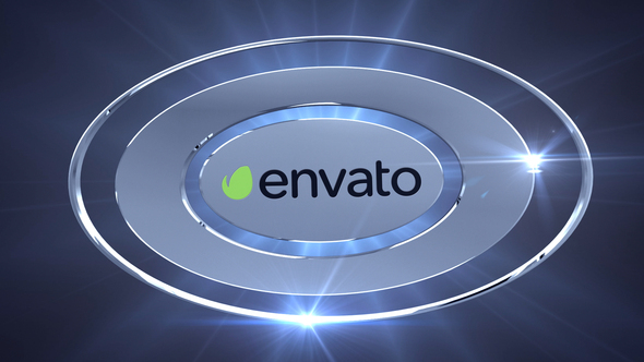 Chrome Logo Reveal Logo Stings template preview