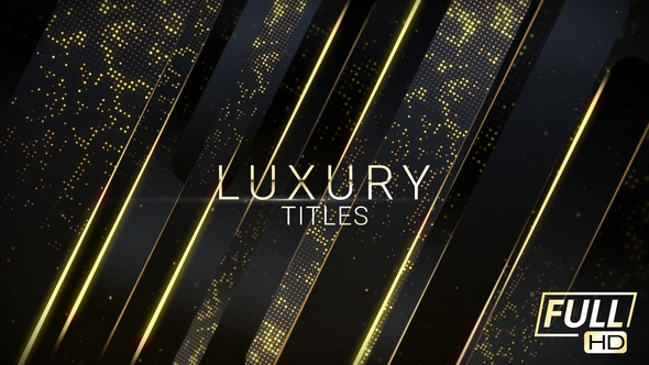 Luxury Titles - VideoHive 25779905