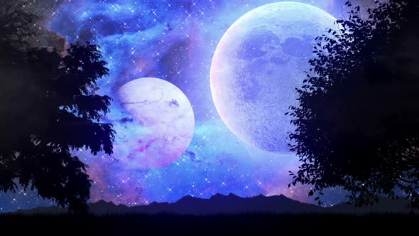 Fantasy Nature. Space alt