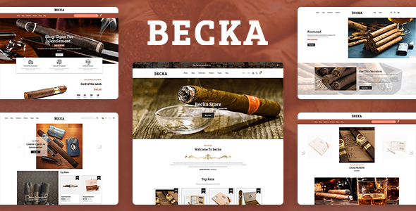 Becka - Cigar - ThemeForest 25780724