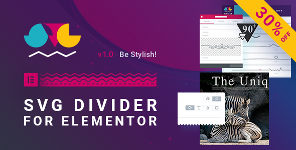 SVG Divider for Elementor
