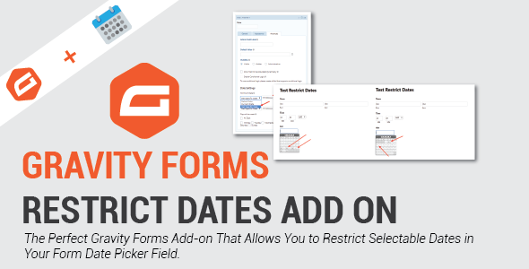 Gravity Forms Restrict Dates Add-on