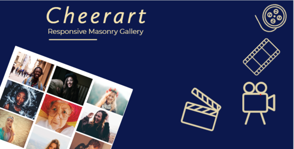 Cheerart - Responsive Masonry Gallery
