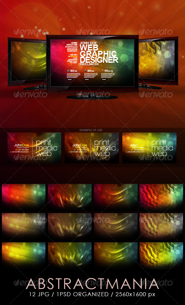 Abstract Mania Backgrounds - Backgrounds Graphics