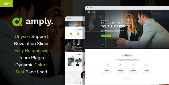 Amply – Web Design & Digital Business WordPress theme