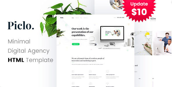 Piclo. - Minimal - ThemeForest 20712531