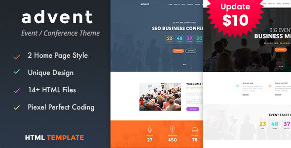 Advent - Conference & Event HTML Template by template_path