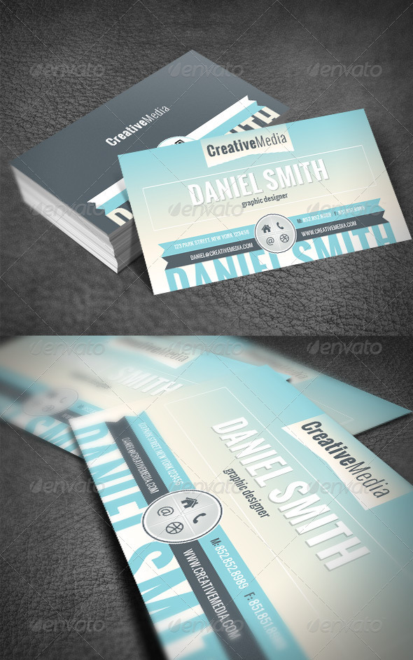 Modern Business Card - Business Cards Print Templates
