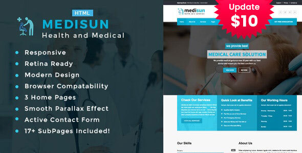 Medisun - Health - ThemeForest 19164709