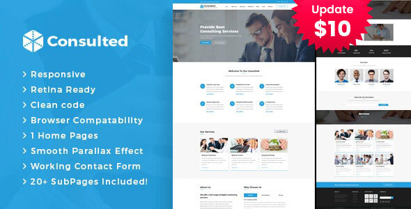 Consulted - Business - ThemeForest 20491835