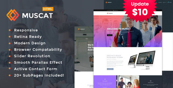 Muscat : Multi-Color - ThemeForest 15486219