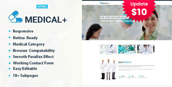 Medical Plus - ThemeForest 19772206