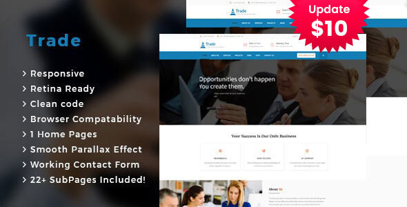 Trade - Business - ThemeForest 20817051