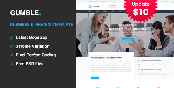 Gumble - Business - ThemeForest 14453803