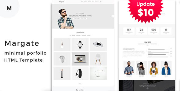 Margate - Minimal - ThemeForest 22064242