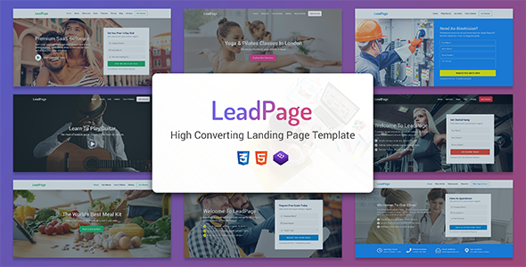LeadPage - Multipurpose - ThemeForest 25787059