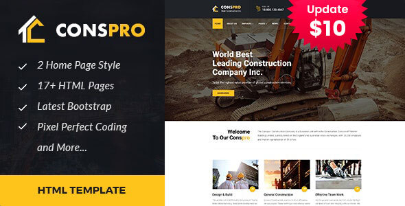 Conspro - Construction - ThemeForest 20455902